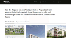 Desktop Screenshot of bucherproperties.de